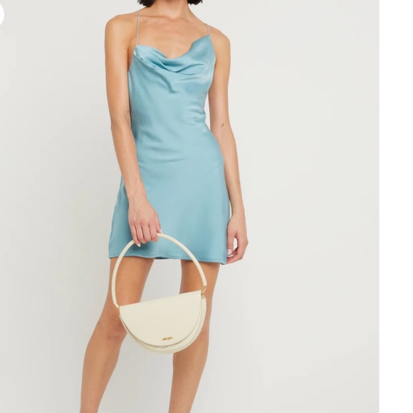 NWT Free People kourt Reeta Blue Dress Size M - Picture 1 of 13